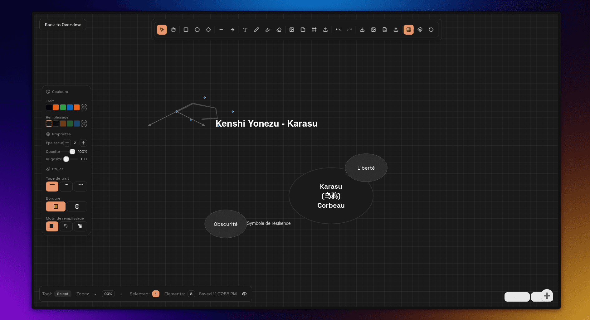 The Ranker creativity workspace